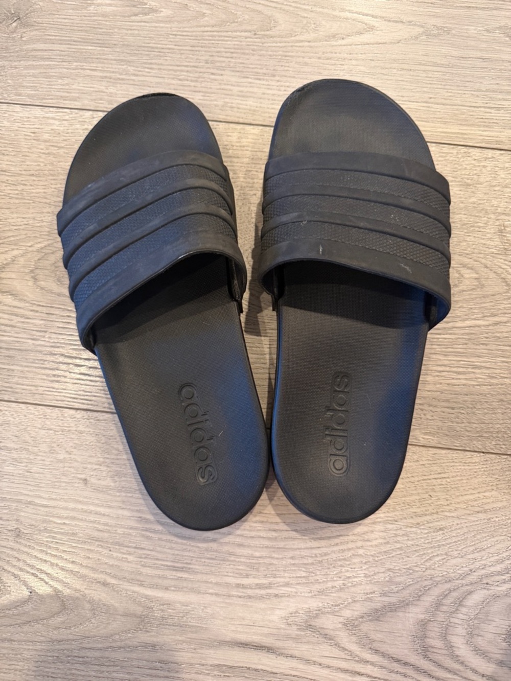 adidas Black Slide Sandals
